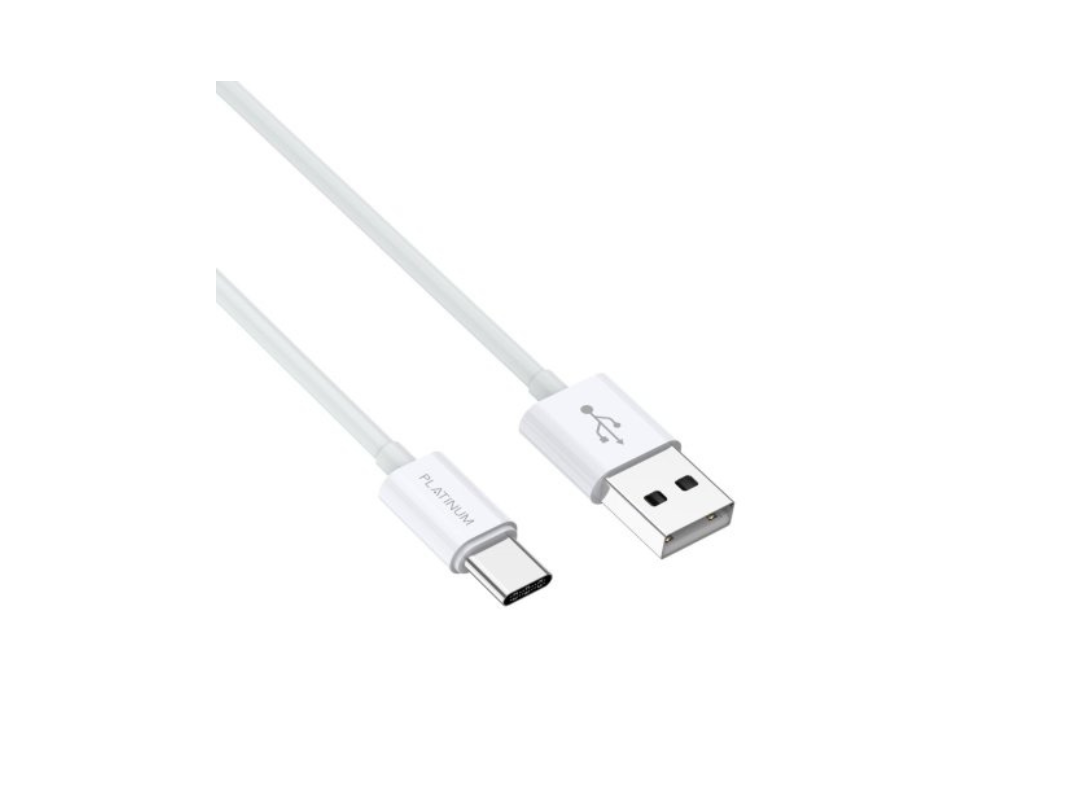 Buy Platinum VITAL Type-C Cable 2M - White in Qatar Buy Platinum VITAL Type-C Cable 2M - White in Qatar